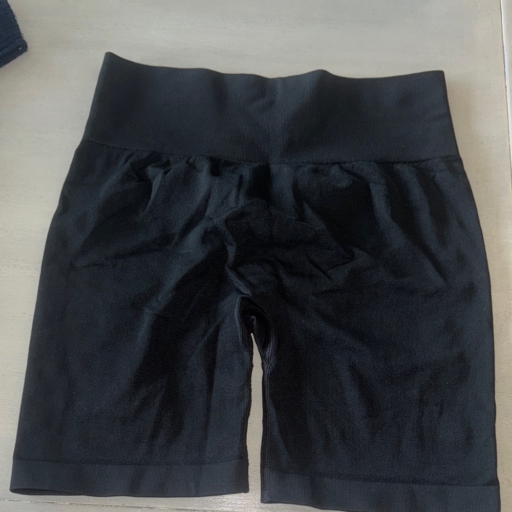 Sleek Black Women's Bike Shorts